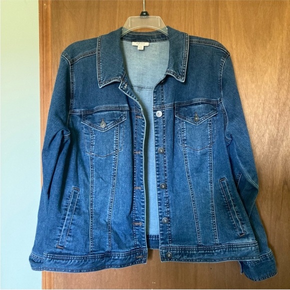 Style & Co. Jean Jacket plus size 22 - Picture 1 of 4